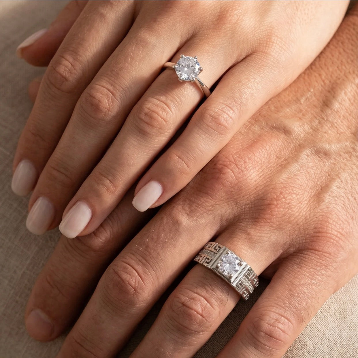 Trending premium quality couple rings - that provides a message of trust. 💑