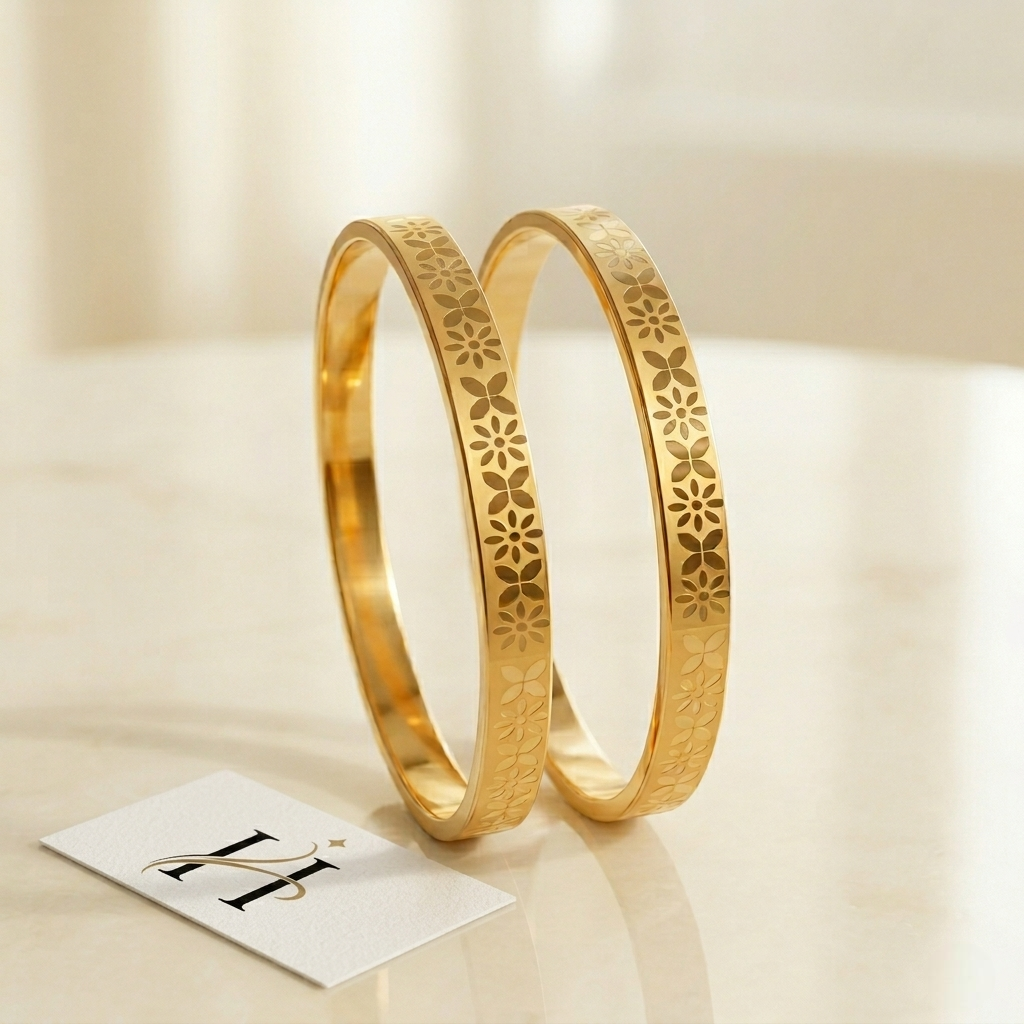 Noor-e-Zar Premium Bangle pair for Women 👸🥀