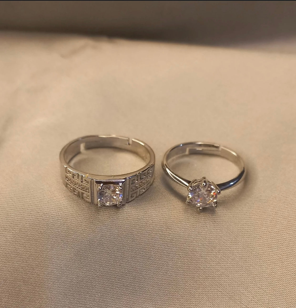 Trending premium quality couple rings - that provides a message of trust. 💑