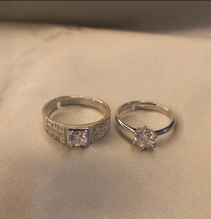 Trending premium quality couple rings - that provides a message of trust. 💑